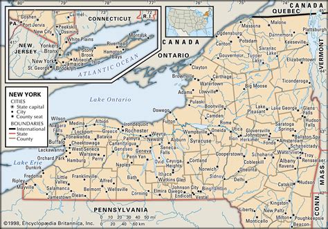 New York Maps & Facts .